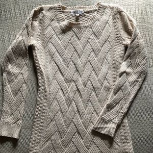 Oatmeal Tunic Sweater